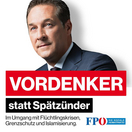 Wahlplakat mit HC Strache 