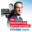 Wahlplakat mit HC Strache
