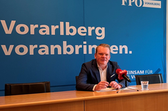 Christof Bitschi bei PK