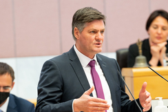 Daniel Allgäuer im Landtag