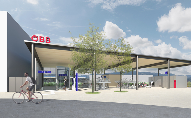Modernisierung Bahnhof Wolfurt - © ÖBB/Ostertag Architects 